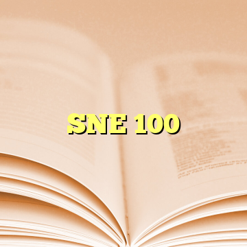 SNE 100