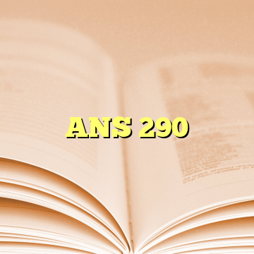 ANS 290