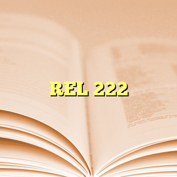 REL 222