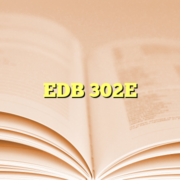 EDB 302E